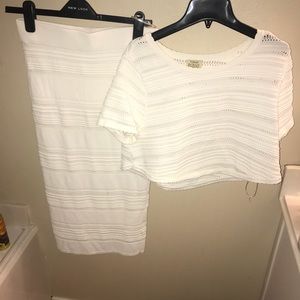 Torn by Ronny kobo skirt set